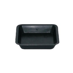Soucoupe Carrée Noire 11L pour Pots 30x30 | HydroParadise
