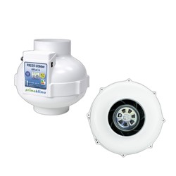 Extractor Prima Klima ECblue 125mm Silencioso | HydroParadise