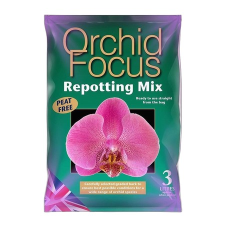Substrat pour orchidées 3L - Orchid Focus