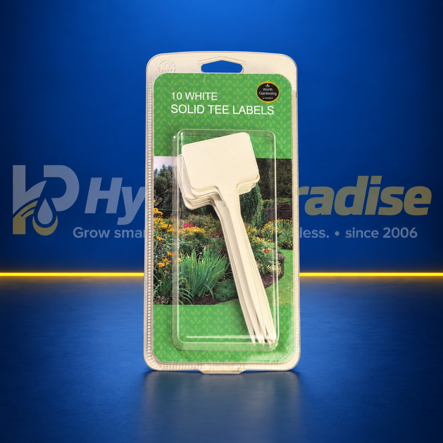 Pack of 10 White Non-Adhesive Labels | HydroParadise