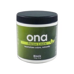 Destructeur d'odeur Fresh Linen ONA - 170g Block