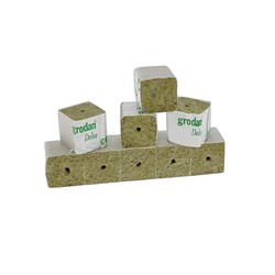Cube de laine de roche 40mmx40mm Grodan