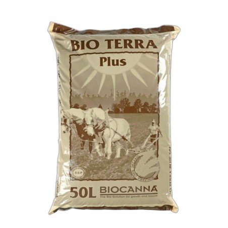 Terreau CANNA - Bio Terra PLUS - stocké en intérieur