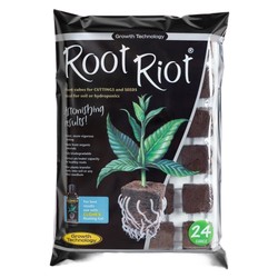 Root Riot - 24 germination and cutting cubes - GROWTH TECHNOLOGY