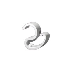 20x Crochet en PVC CableIT Ø25mm - Secret Jardin