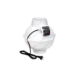 Extracteur Prima Klima WHSP EC BLUE - Ø150/160mm - 1400m³/h - Compatible ECTC - 1M-Digital - Silencieux