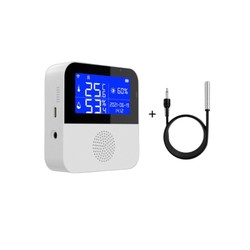 WiFi-Thermometer-Hygrometer-Sensor mit externer Sonde