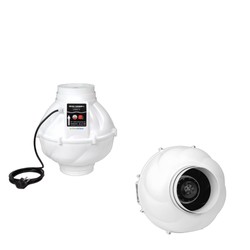 Prima Klima WHSP L-Absaugung – Ø150/160 mm – 1 Geschwindigkeit – 1150 m³/h – geräuschlos