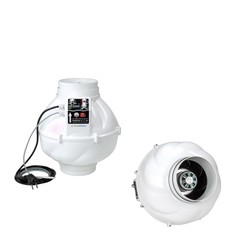 Prima Klima WHSP ECTC extractor - Ø150/160mm - Temperature controller - 1400m³/h - Silent