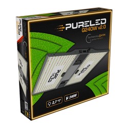 PURELED Q240 V2 - Panneau LED Horticole croissance et floraison