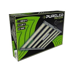 Pure LED Pro V2.0 520W - Panneau LED de culture indoor de haute qualité