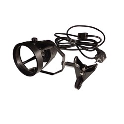 Clamp with socket and 3m cable for E27 horticultural bulb - FloraCLIP