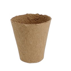 Lot de 12 Godets en Fibre Ø8cm pour Semis et Boutures