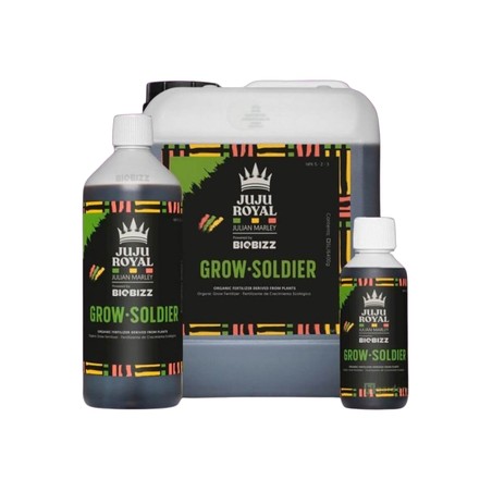 Grow·Soldier de Juju Royal by Biobizz - Fertilisant Liquide Organique pour une Croissance Florissante