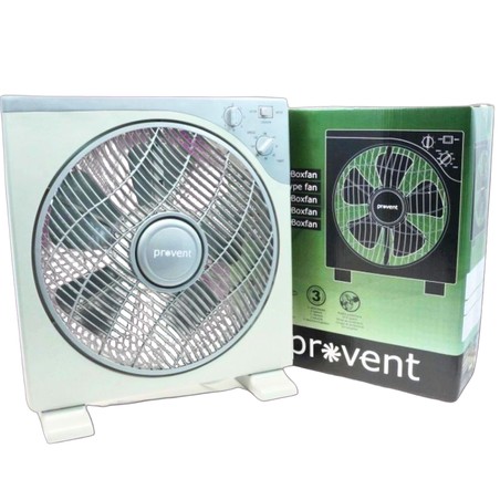 Ventilateur Box Fan 3 vitesses Pro-Vent - 30 cm - 40W