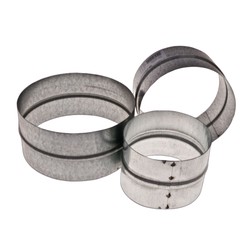 Assemblage Métallique Droit pour Conduits de Ventilation - Multi-Taille