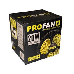 Oscillating Clip Fan - 20W - 20cm - Garden HighPro