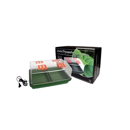 Serre Chauffante Neptune Hydroponics 38x24x19 cm – Idéale pour Semis et Bouturages Intérieurs