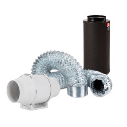 Kit Ventilation TT 100 mm 187 m³/h - Vanguard | HydroPara...