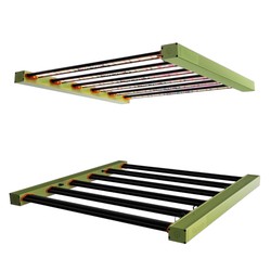 GL420W LED FIXTURE – Éclairage LED horticole 420W, spectre complet, IP66 - Treegers