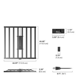 Acheter Lampe Horticole LED Samsung 730W - AC-IF8K | GrowLED
