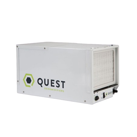 Déshumidificateur compact Quest 70 - QUEST - Performance et contrôle d'humidité 26L/jour