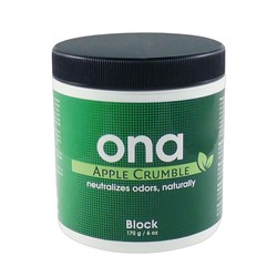 ONA Block Apfel Crumble 170g | Geruchsneutralisator | HydroParadise