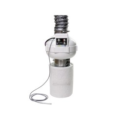 PACK Prima Klima Kit extracteur d'air 100mm avec contrôleur de température - 580m3h - PKVS-100-ECTC - Ventilation optimale