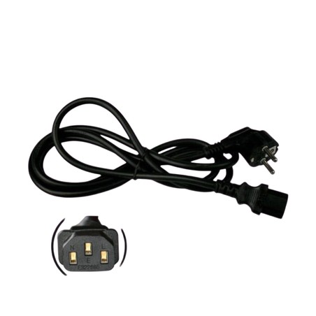 Câble d'alimentation IEC femelle 1.5m - Connexion fiable et sécurisée