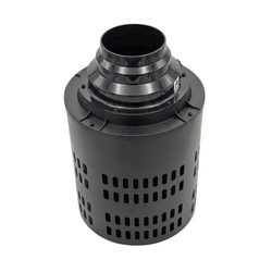 All-in-One CYCLONE-Set – EC-Luftabsaugung + integrierter Kohlefilter – 550 m³/h – 24 W