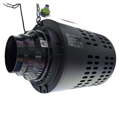 Extracteur d'air avec filtre charbon CYCLONE 550m³/h | Hy...