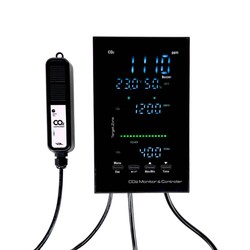 Controlador de CO₂ con sonda remota: gestión automática de CO₂, temperatura y humedad