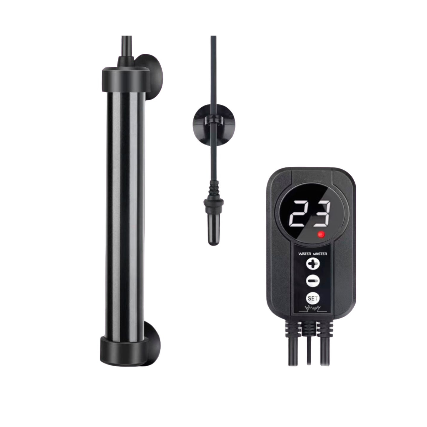 Titanium Hydroponic Water Heater with Controller | HydroParadise