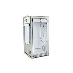 Ambient Q100 - 100x100x200 cm - Chambre de culture - HomeBox | 2m, 1m², zip assembl., PAR+ doubl., tubes 160