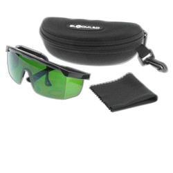 Lunettes vertes adaptées pour la culture sous LEDs horticoles