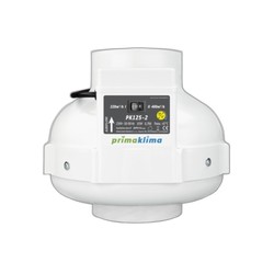 Extracteur Prima Klima - Diam 125 mm - 220 / 400m3h - 2 vitesses