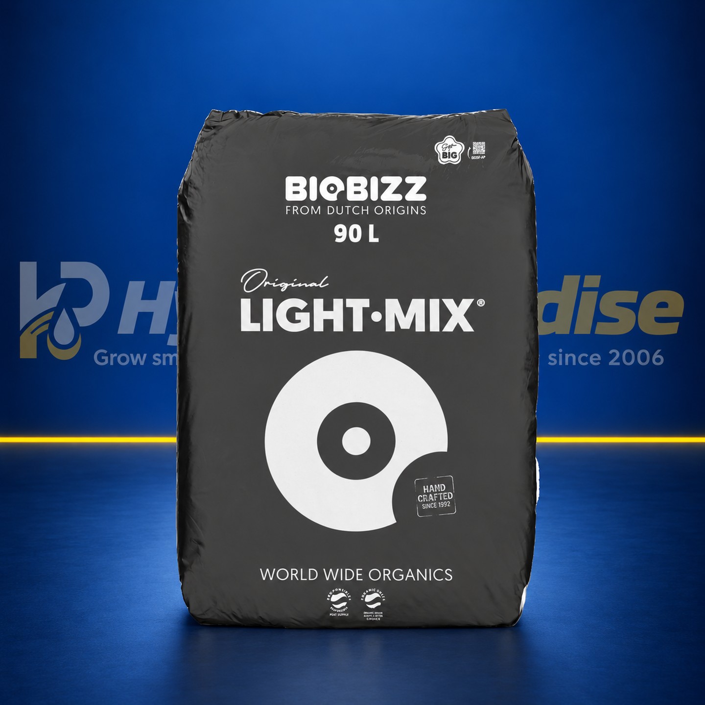 Light Mix Biobizz 90 L Potting Soil | HydroParadise