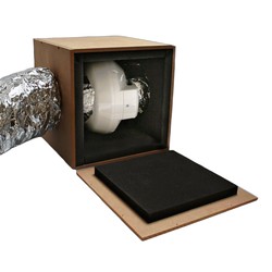 Soundproof box to mount for extractor - IsoBox