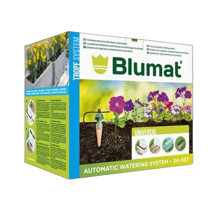 Automatisches Bewässerungssystem BLUMAT – 12 Pflanzen – 3 m x 8 mm