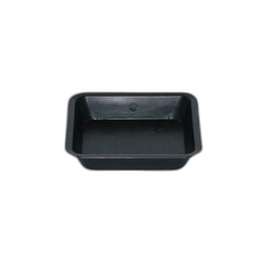 Sottovaso Quadrato Nero 14 cm per Vaso 3L | HydroParadise