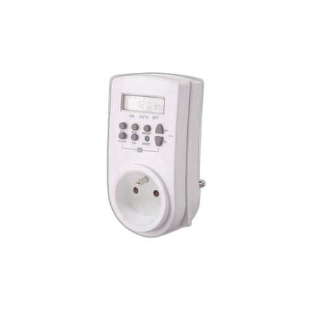 Programmateur Digital Hebdomadaire - Minuteur spécial LEDs horticoles