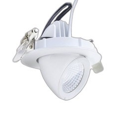 Spot encastrable LED pour murs végétaux et design végétal - 12W 360° - LED CREE