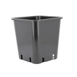11L Kulturtopf – Schwarzes Quadrat – 25 x 25 x 25,5 cm