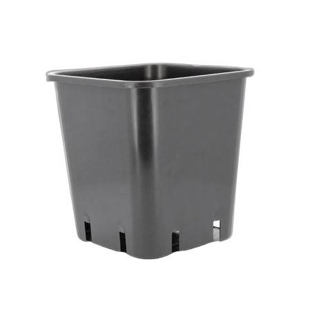 Pot de culture 11L - Carré noir - 25 x 25 x 25,5 cm
