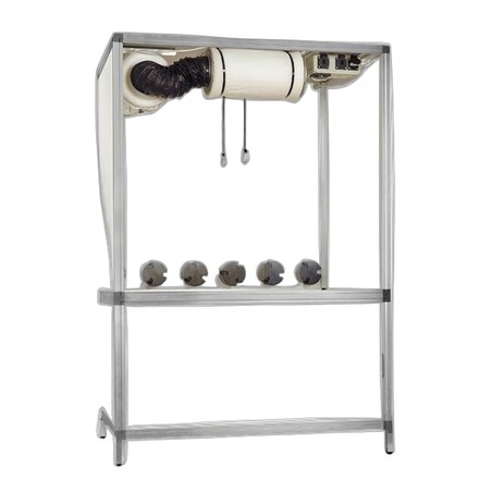 Armoire de culture Bonanza Clima 1m² - 176x118x78 cm - Avec extracteur, filtre à charbon et silencieux
