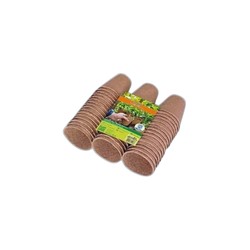48 Pots Biodégradables - 8cm en Blister