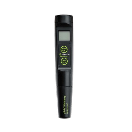 Testeur pH, Températur et Conductivité EC / TDS - Milwaukee MW804