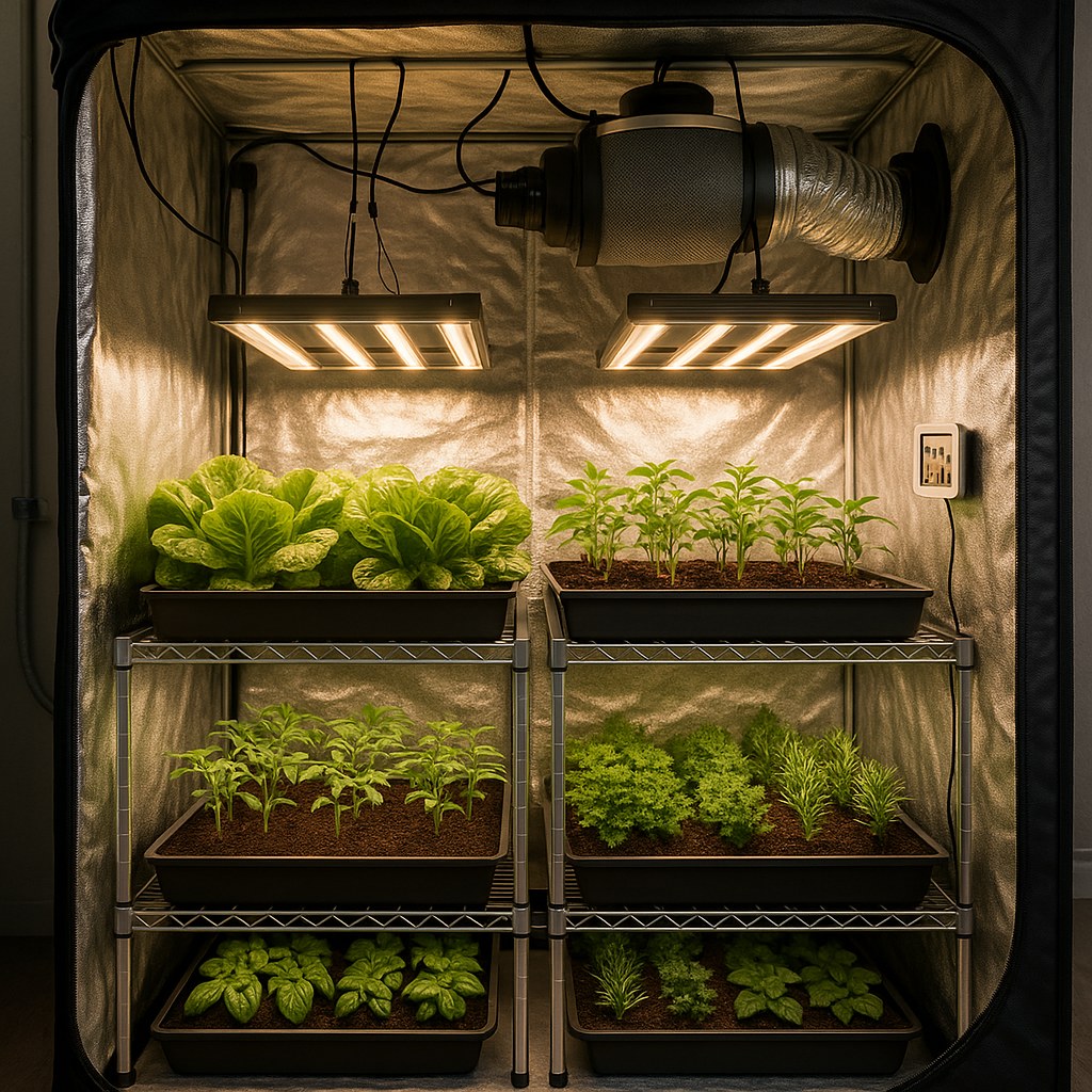 Indoor cultivation ventilation: calculate your ideal extractor fan